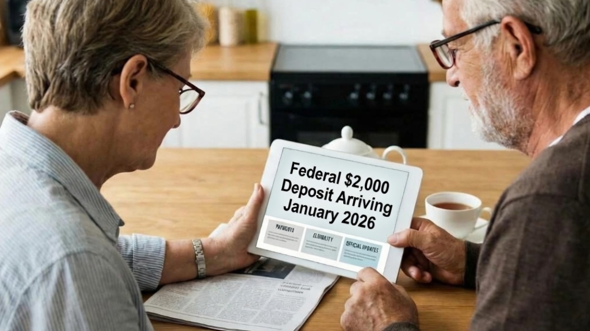 Federal $2,000 Deposit Arriving January 2026