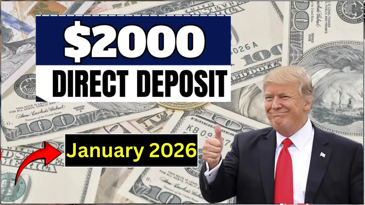 $2,000 Direct Deposit For US Citizens in January 2026