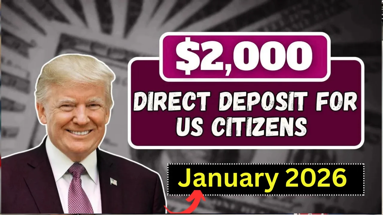 Federal $2,000 Deposit Arriving January 2026